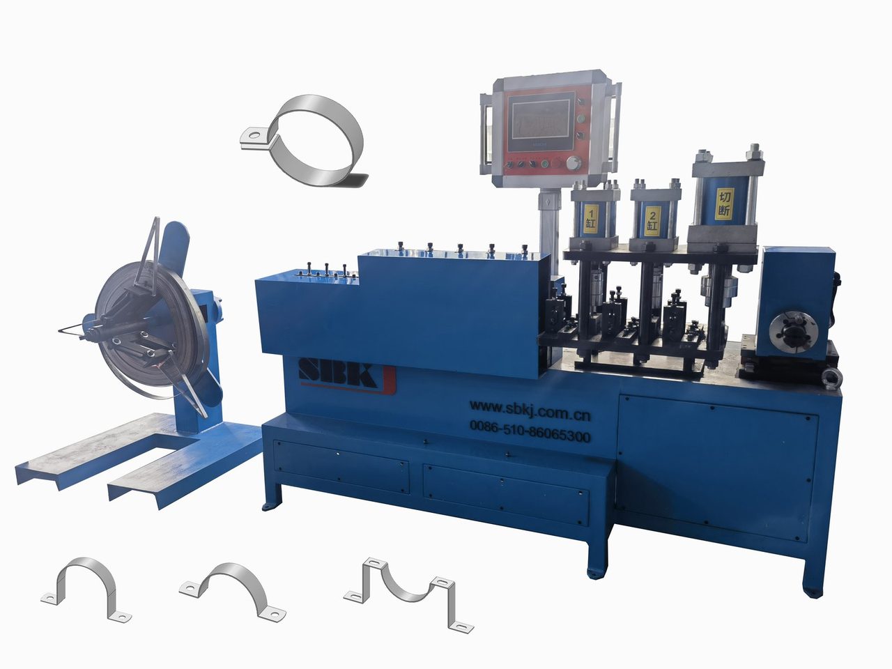 Auto Metal Sheet Hoop Machine — Taokron HVAC ductwork machinery