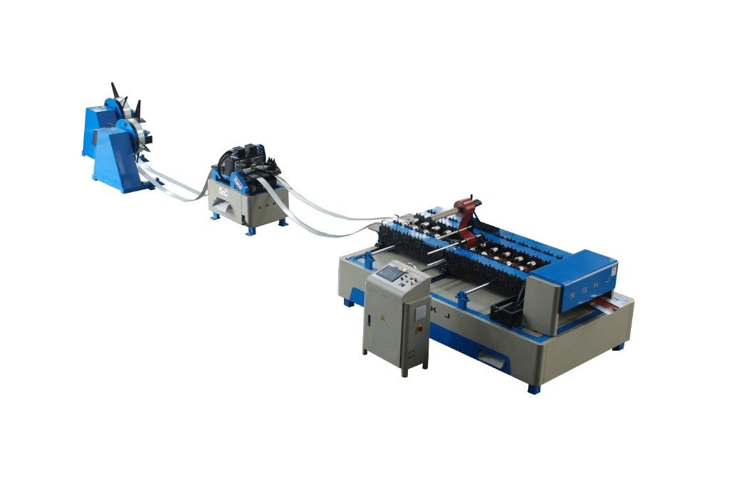 Flexible Duct Connector Machine — Taokron HVAC ductwork machinery
